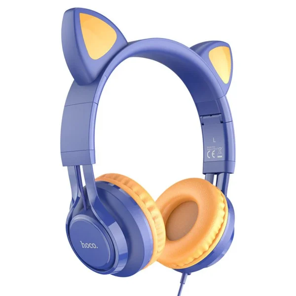 High-Quality Kid Bluetooth Wireless Headphones With Cat Ears For Gaming